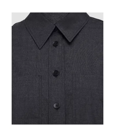 Joseph Button-up Shirt In Black