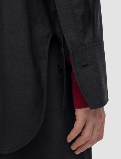 Joseph Button-up Shirt In Black