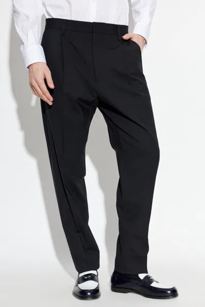 Dsquared2 Tailored Wool Pants In Black