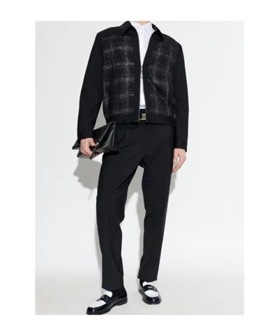 Dsquared2 Tailored Wool Pants In Black