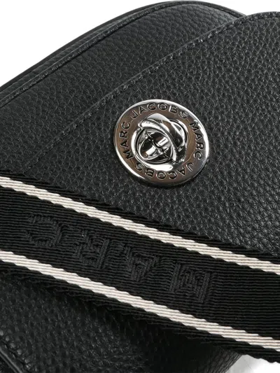 Marc Jacobs Logo-strap Shoulder Bag In Black