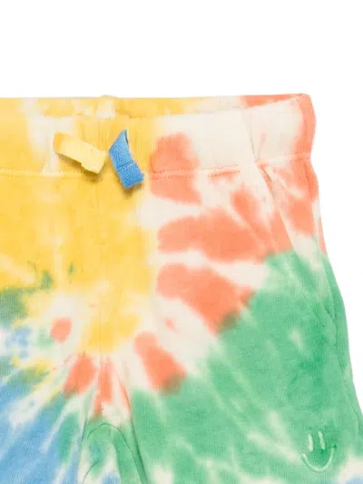 Molo Tie-dye Drawstring Shorts In Yellow