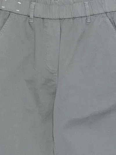 Alysi Elasticated Trousers In Gray