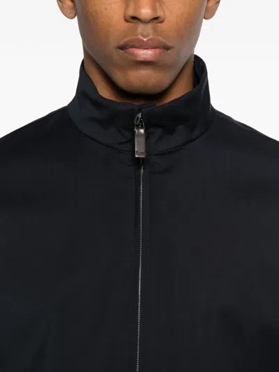 Herno Patch-pocket Jacket In Blue