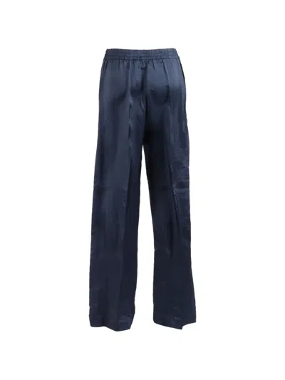 Aspesi Elasticated Trousers In Blue