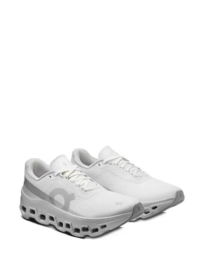 On Cloudmster 1 Sneakers With Hidden Eyelets And Advanced Cushiing In White