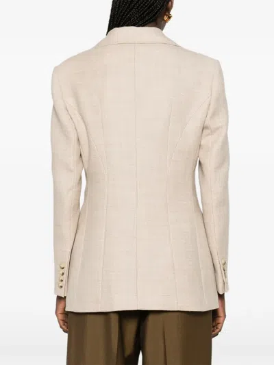 Joseph Fallon Flap-pocket Tailored Jacket In Pink