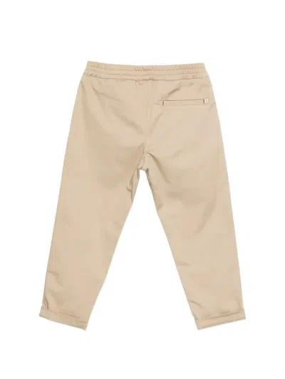 Dondup Elasticated Trousers In Neutral