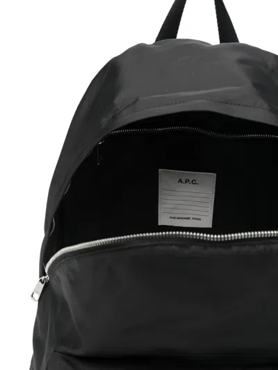 Apc A.p.c. Backstage Backpack In Black