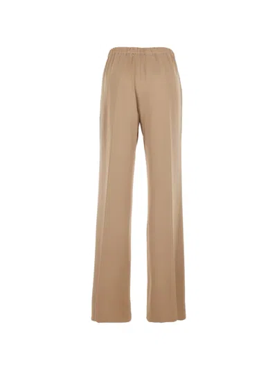 Antonelli Elasticated Trousers In Neutral
