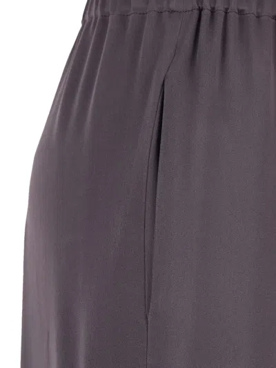 Antonelli Elasticated Trousers In Gray