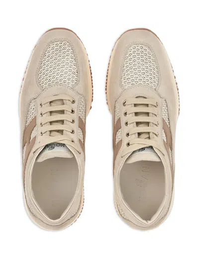 Hogan Interactive Sneakers In Neutral