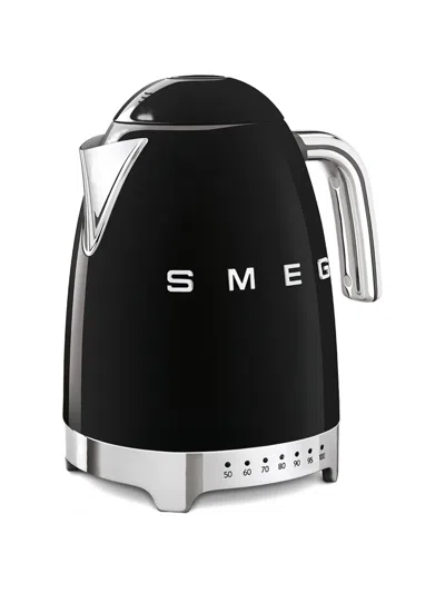Smeg Retro Style Variable Temperature Electric Kettle In Black