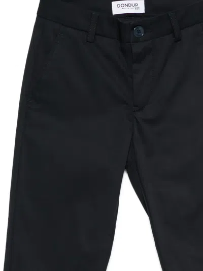 Dondup Buttoned Trousers In Blue