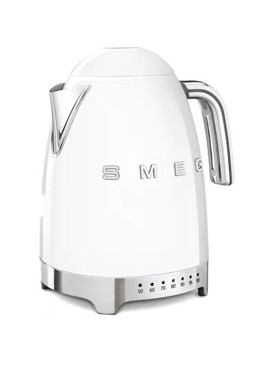 Smeg Chrome-handle Kettle In White