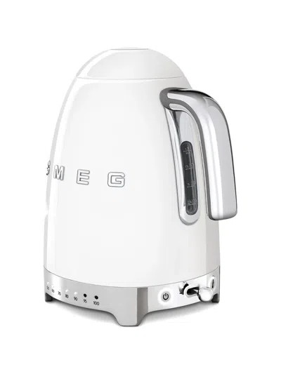 Smeg Chrome-handle Kettle In White