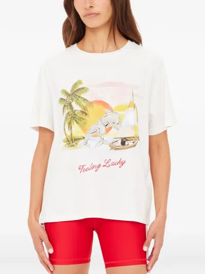 The Upside Printed T-shirt In White