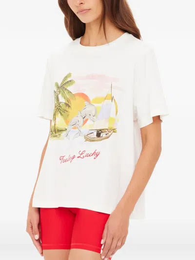 The Upside Printed T-shirt In White