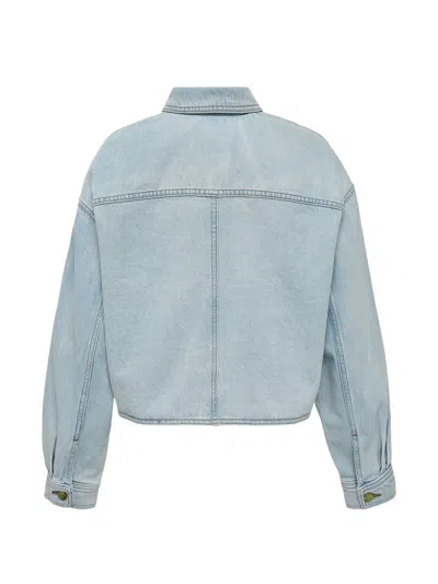 Ulla Johnson Buttoned Denim Jacket In Blue