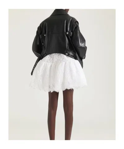 Givenchy Back-to-front Biker Jacket In Leather In Black