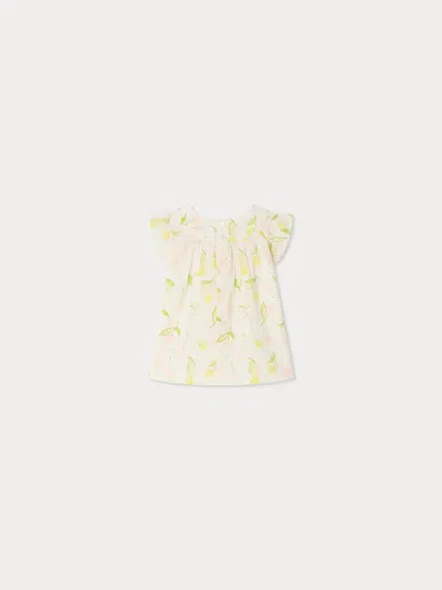 Bonpoint Lala Poplin Blouse In Multi