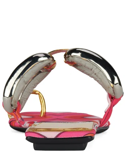 Jeffrey Campbell Guilded 2 Flat Sandal In Multi
