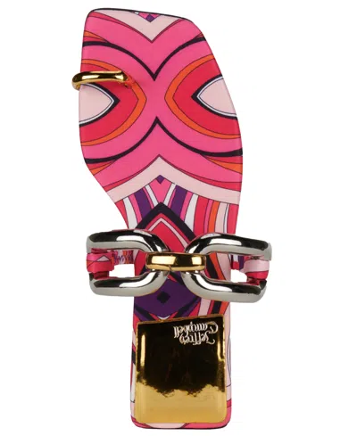 Jeffrey Campbell Guilded 2 Flat Sandal In Multi