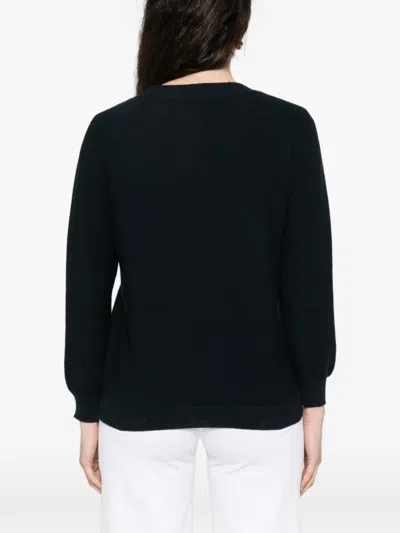 Weekend Max Mara Wkdaere Textured Sweater In Black