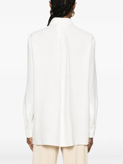 Kiton Collared Shirt In White