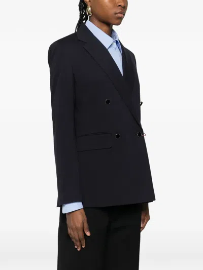Max Mara Mstriviera Double-breasted Jacket In Black