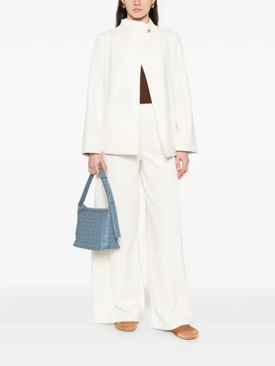 Max Mara Mxptalamo Button Jacket In Neutral