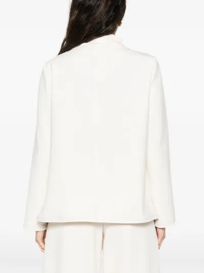 Max Mara Mxptalamo Button Jacket In Neutral