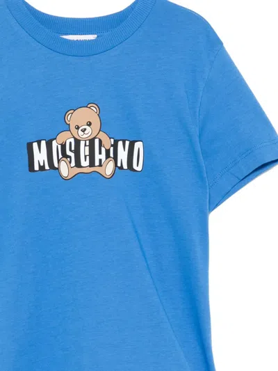 Moschino Teddy Bear T-shirt In Blue