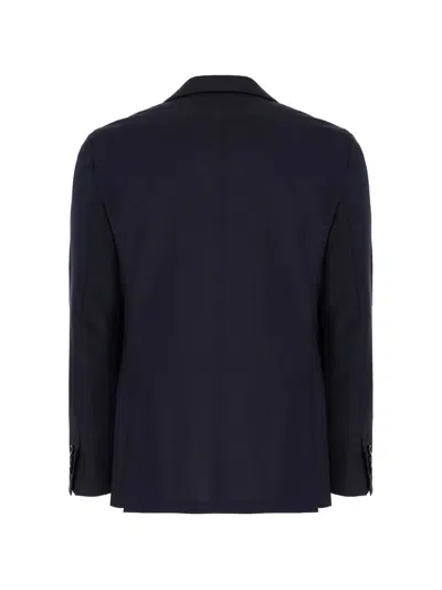 Lardini Button-up Suit In Blue