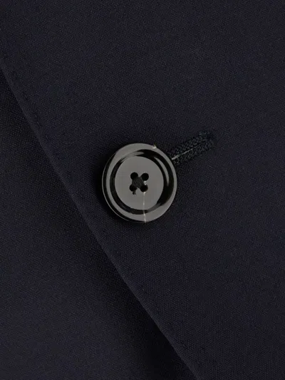 Lardini Button-up Suit In Blue