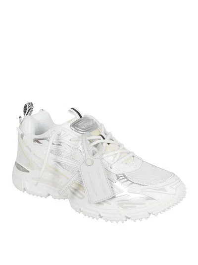 Off-white Be Right Back Mesh Sneakers Pull Tabs In White