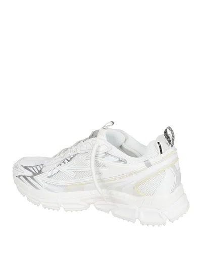 Off-white Be Right Back Mesh Sneakers Pull Tabs In White