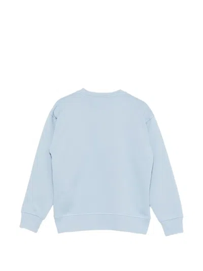 Dsquared2 Leaf-print Sweatshirt In Blue