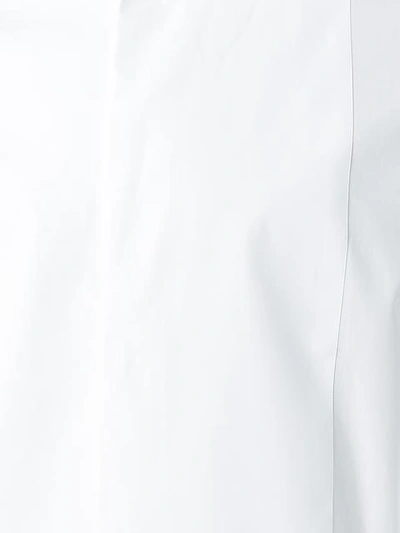 Shop Dolce & Gabbana Bib Shirt - White