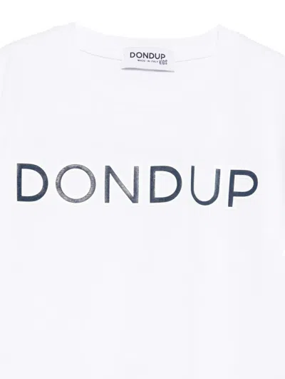 Dondup Logo-print T-shirt In White