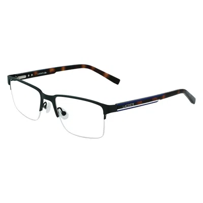 Lacoste Demo Rectangular Men's Eyeglasses L2279 201 55 In Black