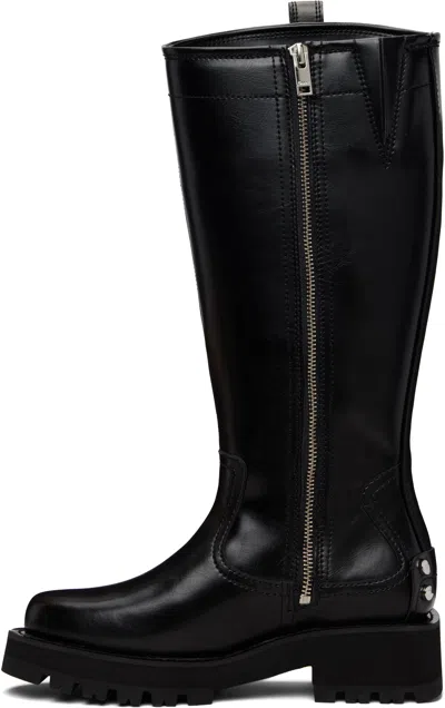 Ganni Studs Boot In Black