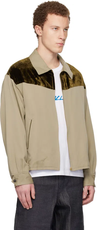 Visvim Beige Mayfield Swing Jacket In White