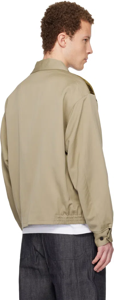 Visvim Beige Mayfield Swing Jacket In White