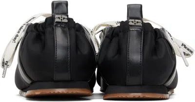 Ganni Alexander Mcqueen White Leather Sneakers With White Leather Heel