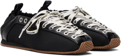 Ganni Alexander Mcqueen White Leather Sneakers With White Leather Heel