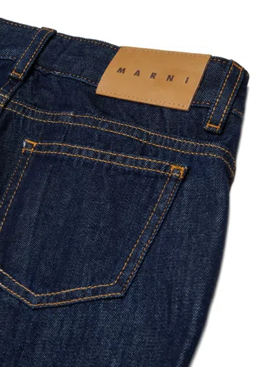 Marni Kids Mp251f Pantaloni In Blue