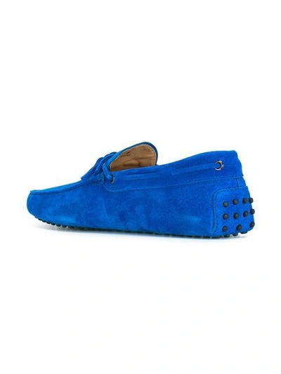 Shop Tod's Gommino Driving Shoes - Blue
