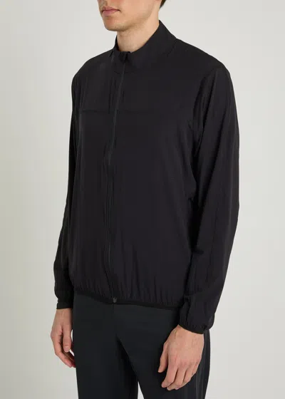 Condition Training Stretch-jersey Jacket In Black