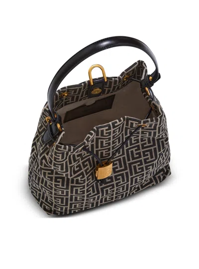 Balmain Brunello Cucinelli Openwork Knit Top With Sequins In Multi